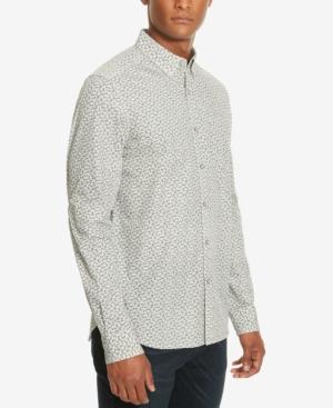 Kenneth Cole New York Men's Tri-print Shirt
