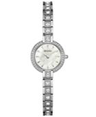 Bulova Women's Crystal Accent Stainless Steel Bracelet Watch 21mm 96l209