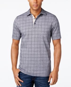 Tasso Elba Men's Performance Upf Protection Pocket Polo