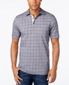 Tasso Elba Men's Performance Upf Protection Pocket Polo