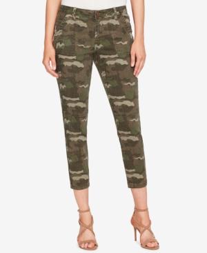 William Rast Cropped Skinny Cargo Pants