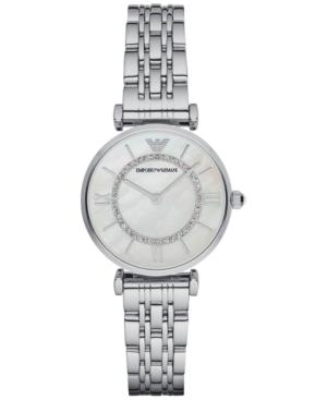 Emporio Armani Women's Gianni T-bar Stainless Steel Bracelet Watch 32mm Ar1908