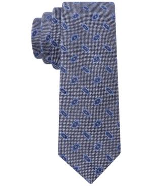 Calvin Klein Retro Oval Skinny Tie