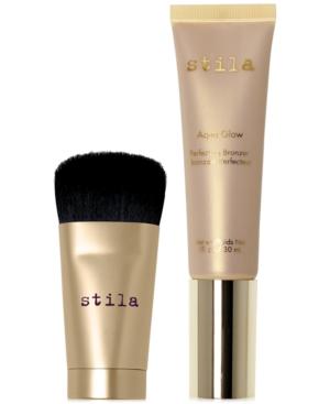 Stila 2-pc. Aqua Glow Bronzer & Mini Wonder Brush Set