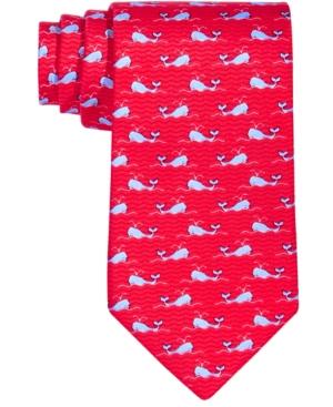 Tommy Hilfiger Men's Whale Silk Tie