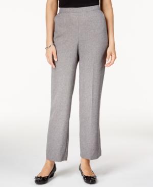 Alfred Dunner Petite Crescent City Pull-on Straight-leg Pants