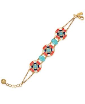 Kate Spade New York Gold-tone Beaded Link Bracelet