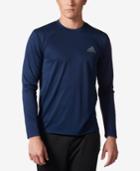 Adidas Men's Climalite Long-sleeve T-shirt