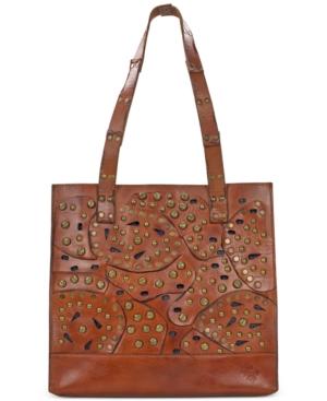 Patricia Nash Studded Link Toscano Medium Tote