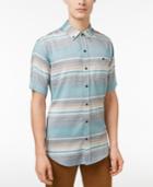 Ezekiel Men's Driftwood Stripe Cotton Shirt
