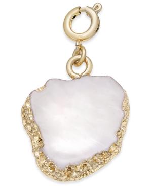Inc International Concepts Gold-tone White Stone Charm, Only At Macy's