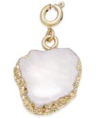 Inc International Concepts Gold-tone White Stone Charm, Only At Macy's