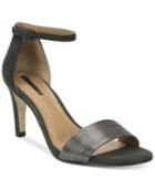 Tahari Novel Two-piece Ankle-strap Sandals Women's Shoes