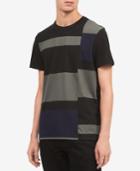 Calvin Klein Men's Wide Engineered Stripe T-shirt