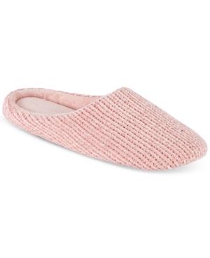 Charter Club Chenille-knit Scuff Slippers, Created For Macy's