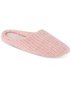 Charter Club Chenille-knit Scuff Slippers, Created For Macy's