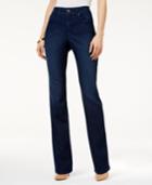 Style & Co Tummy-control Straight-leg Jeans, Created For Macy's