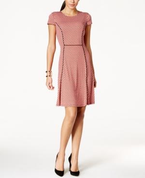 Jessica Howard Printed A-line Dress