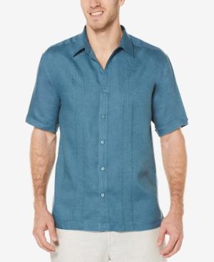 Cubavera Men's 100% Linen Corded Shirt