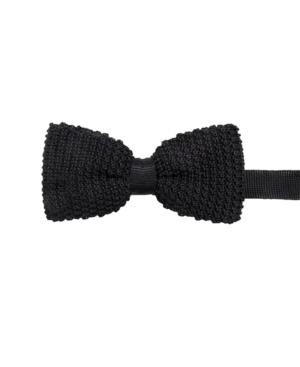 Ryan Seacrest Distinction Men's Knit Pre-tied Bow Tie, Created For Macy's