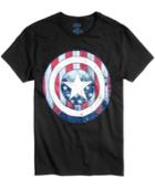 C-life Men's Captain America-print T-shirt