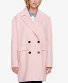 Tommy Hilfiger Double-breasted Coat, Created For Macy's