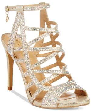 Thalia Sodi Clarisa Rhinestone Evening Sandals, Only At Macy's Women's Shoes