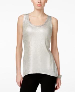 Inc International Concepts Metallic Tank Top, Only At Macy's