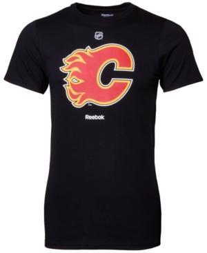 Reebok Men's Short-sleeve Calgary Flames Primary Logo T-shirt