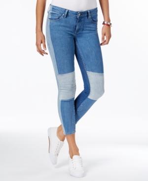 Mavi Adriana Indigo Blocking Icon Wash Skinny Jeans
