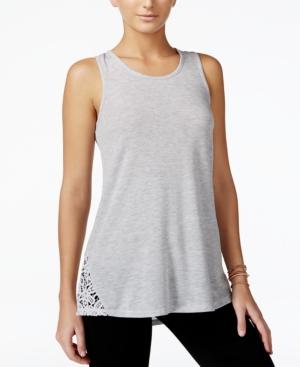 Freshman Juniors' Lace-trim Tank Top