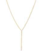 Kenneth Cole New York Crystal Lariat Necklace