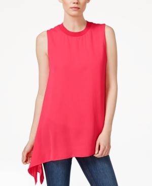 Rachel Rachel Roy Sleeveless Asymmetrical-hem Top