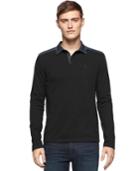 Calvin Klein Jeans Denim-collar Rugby Polo Shirt