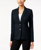 Charter Club Petite Two-button Blazer, Only At Macy's