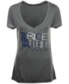 Step Ahead Women's Rice Owls Magic Liquid T-shirt