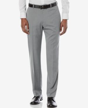 Perry Ellis Men's Classic-fit Texture Basketweave Dress Pants