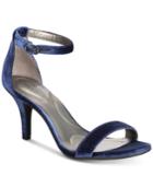 Bandolino Madia Velvet Dress Sandals Women's Shoes