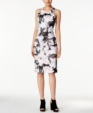 Bar Iii Printed Dress, Created For Macy's