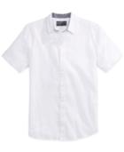American Rag Men's Short-sleeve Linen Shirt, Only At Macy's