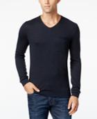 Hugo Boss Orange Men's Kerpen V-neck Sweater