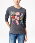 Hybrid Juniors' Long-sleeve Marvel The Avengers Graphic Top