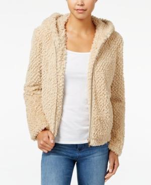 Collection B Faux-fur Boucle Coat