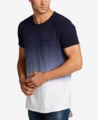 William Rast Men's Jim Ombre Cotton Pocket T-shirt