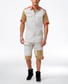 Sean John Men's Colorblock Flight Shirt
