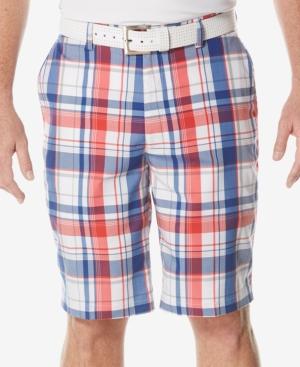Pga Tour Men's Performance Plaid Golf Shorts