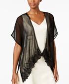 Inc International Concepts Scalloped Floral Kimono, Created For Macy's