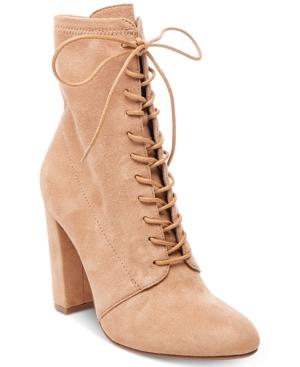 Steve Madden Women's Elley Lace-up Block-heel Booties