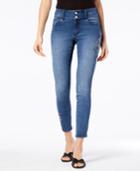 Thalia Sodi Embroidered Ankle Skinny Jeans, Created For Macy's
