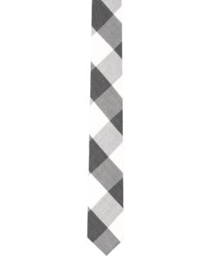 Original Penguin Men's Bowery Plaid Skinny Tie
